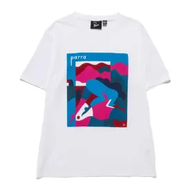 by Parra Girl Racer T-Shirt / White