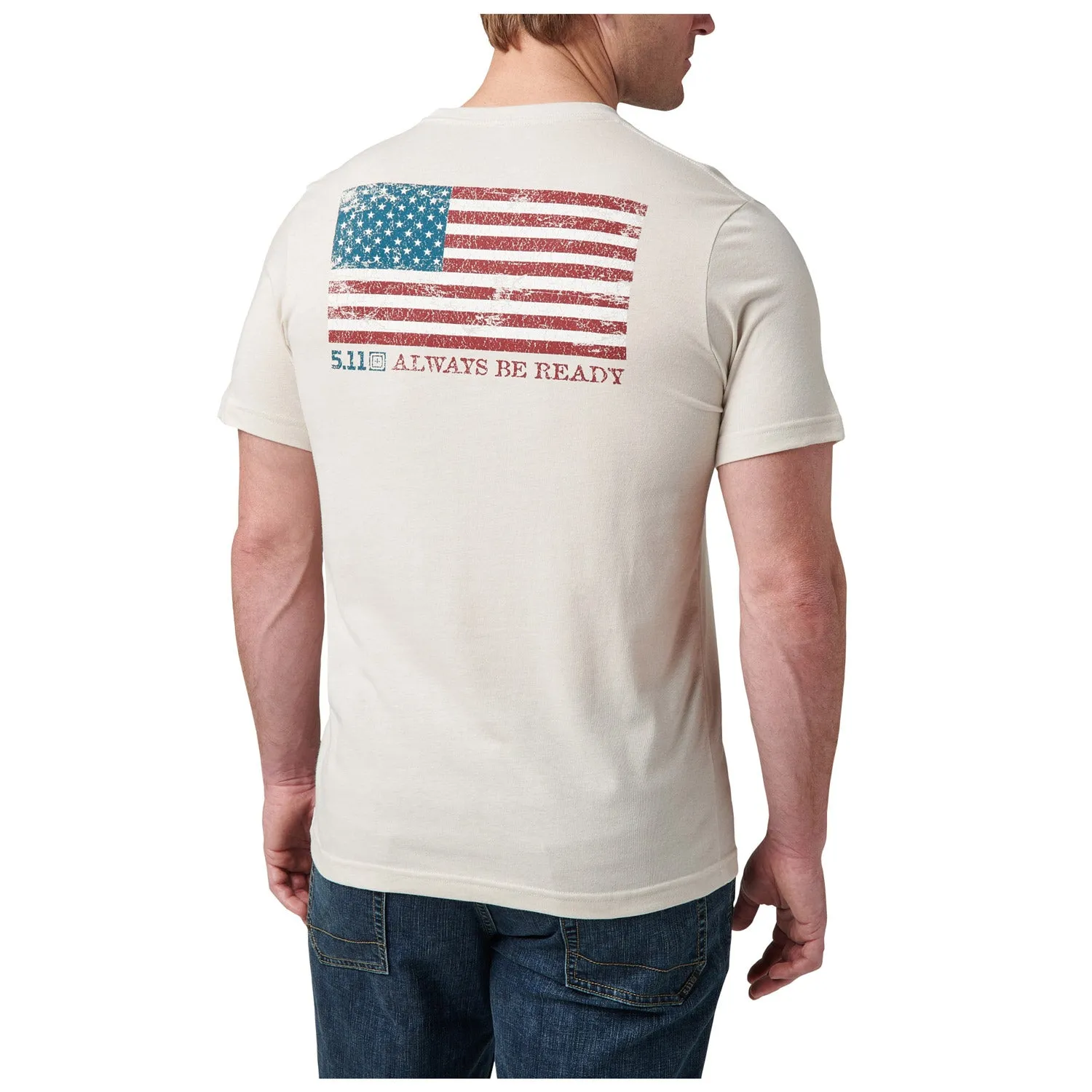 5.11 Tactical Men's American Flag Short Sleeve T-Shirt