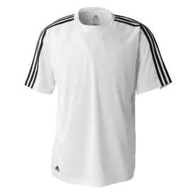 adidas Golf Men's ClimaLite White S/S 3-Stripe T-Shirt