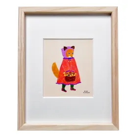 Aiko Fukawa Framed Print · Fox Flower Basket