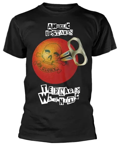 ANGELIC UPSTARTS TEENAGE WARNING T SHIRT