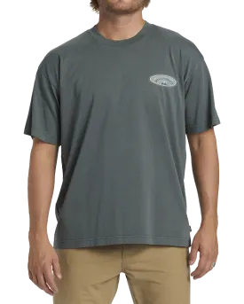 Arch Wave OG T-Shirt in Slate Green