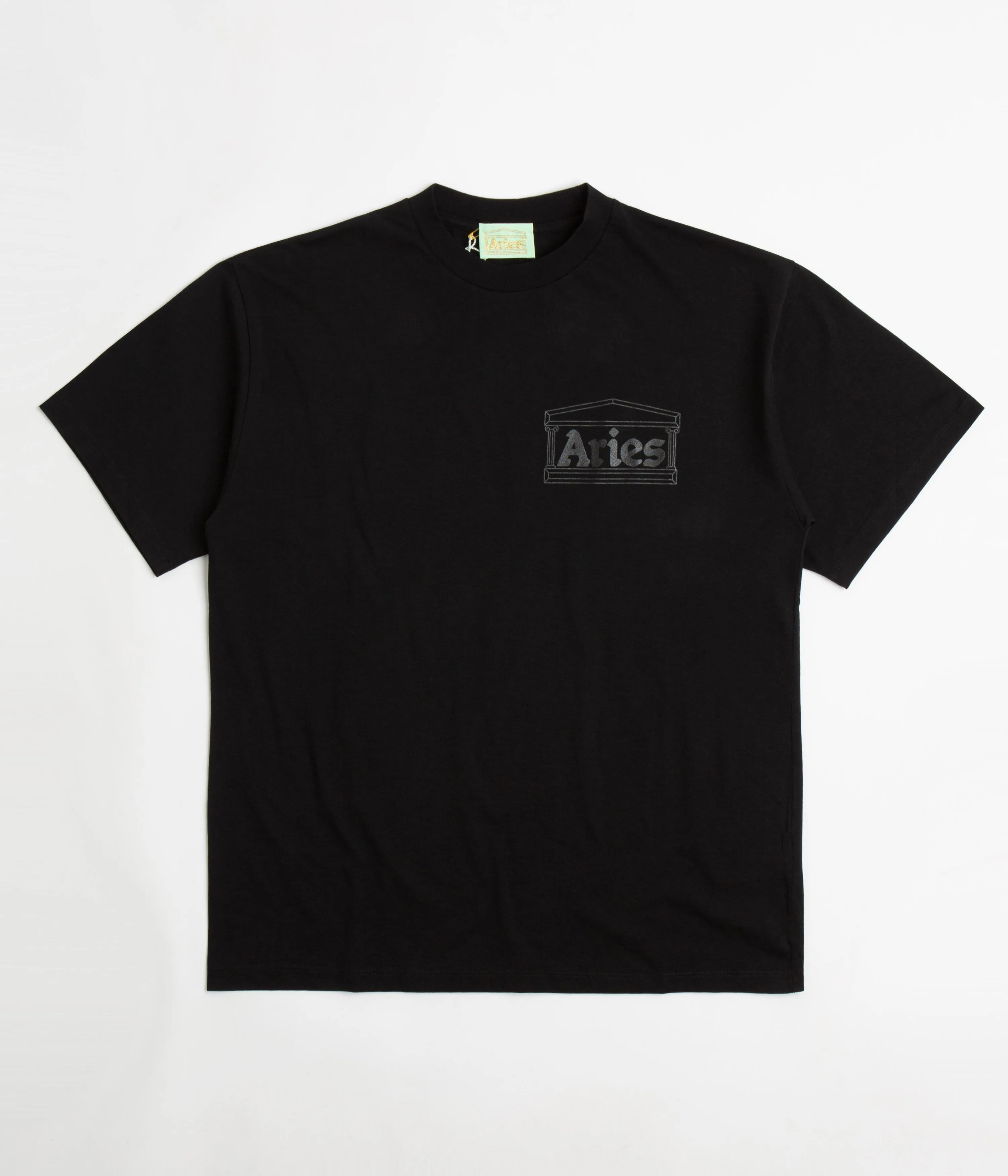 Aries Temple T-Shirt - Black