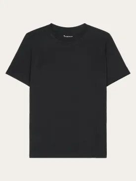 Basic pima cotton t-shirt - GOTS/Vegan - Black Jet