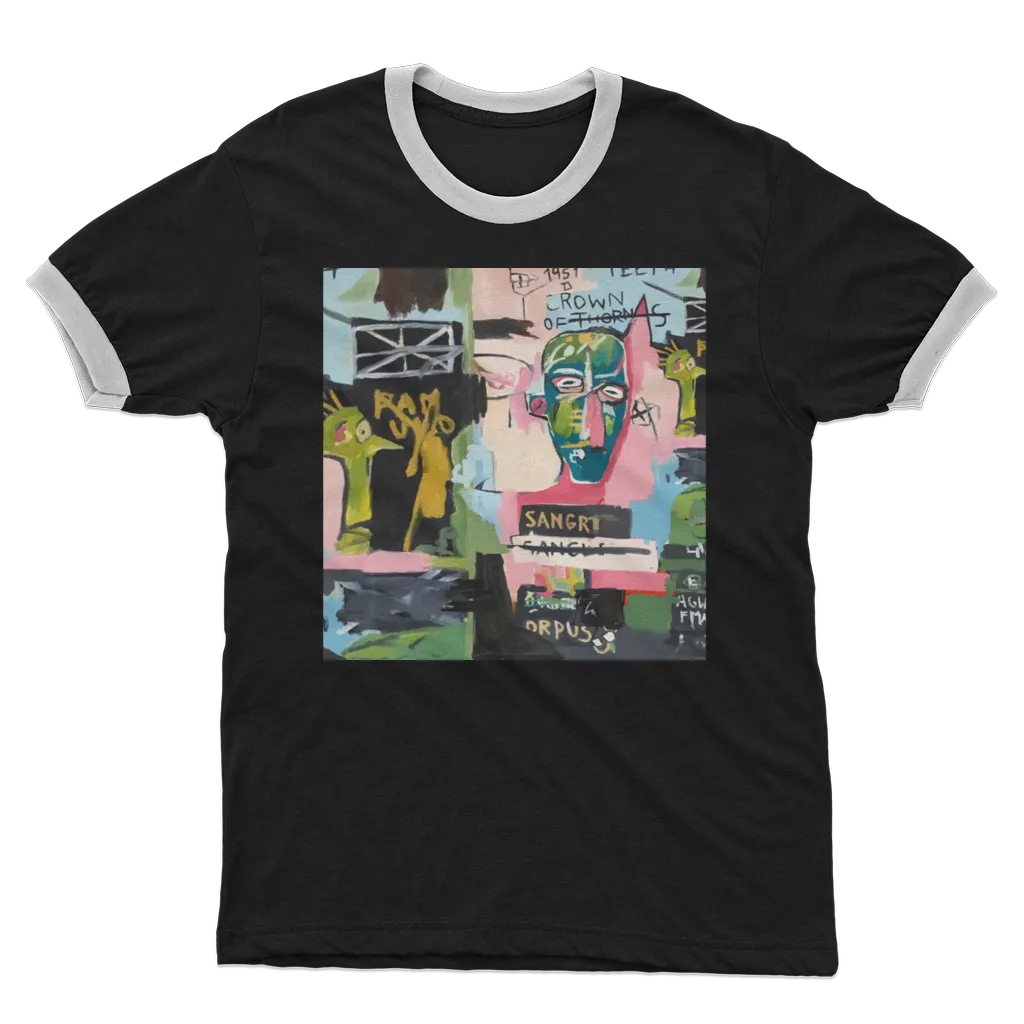 Basquiat Adult Ringer T-Shirt