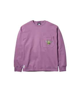 BEE LINE TIMBERLAND CREWNECK - VIOLET