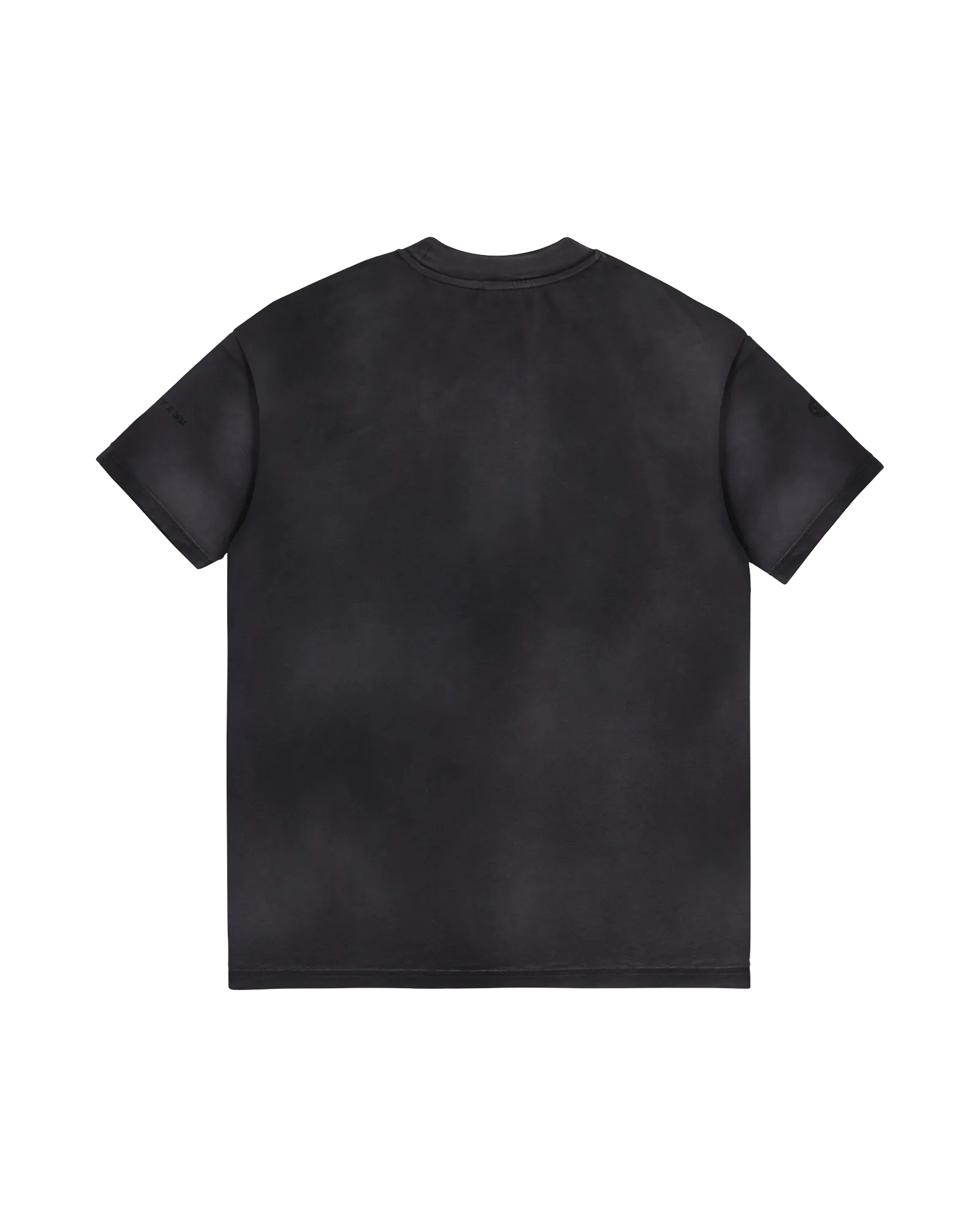 BLACK OVERSIZED GARMENT DYE T-SHIRT