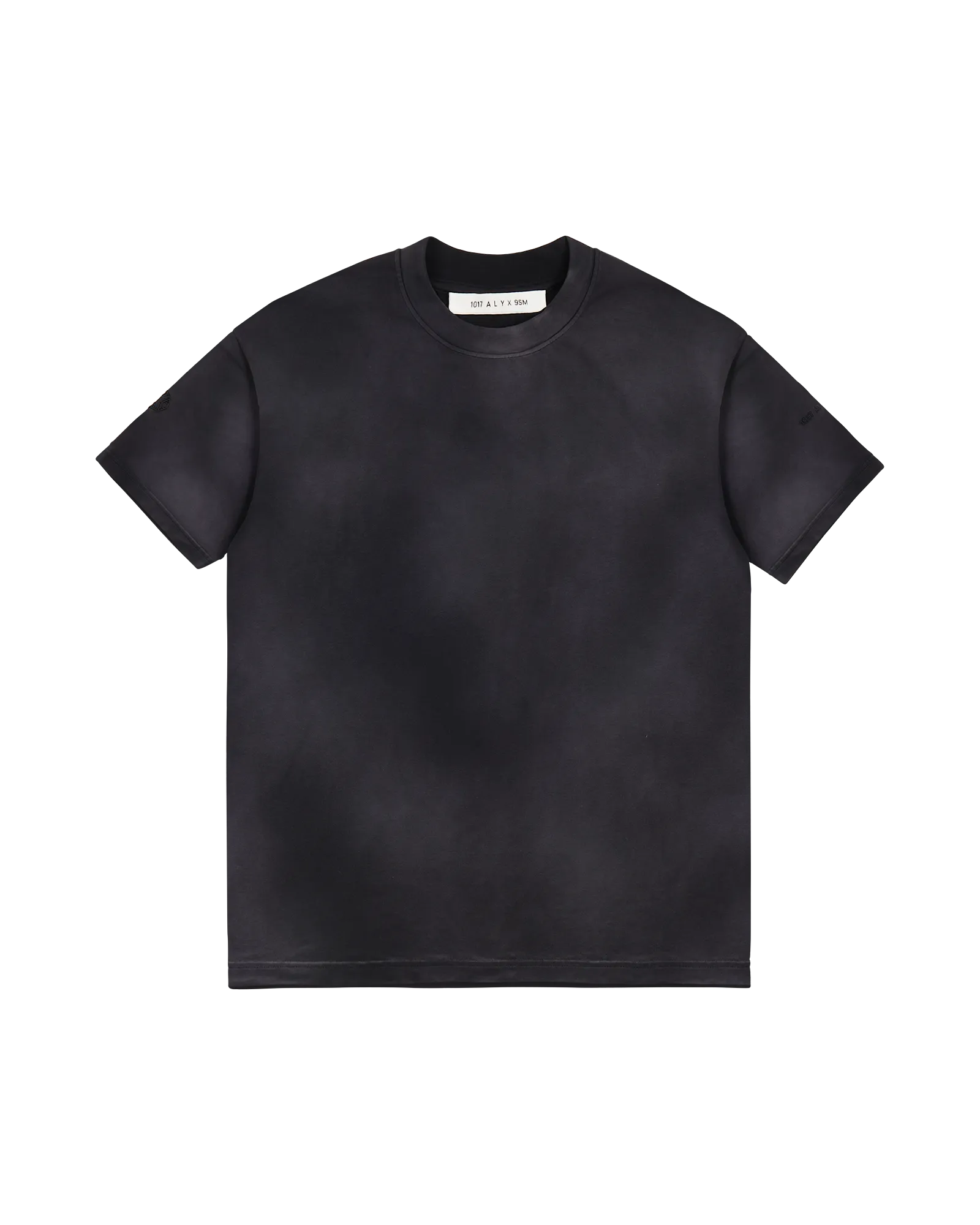 BLACK OVERSIZED GARMENT DYE T-SHIRT