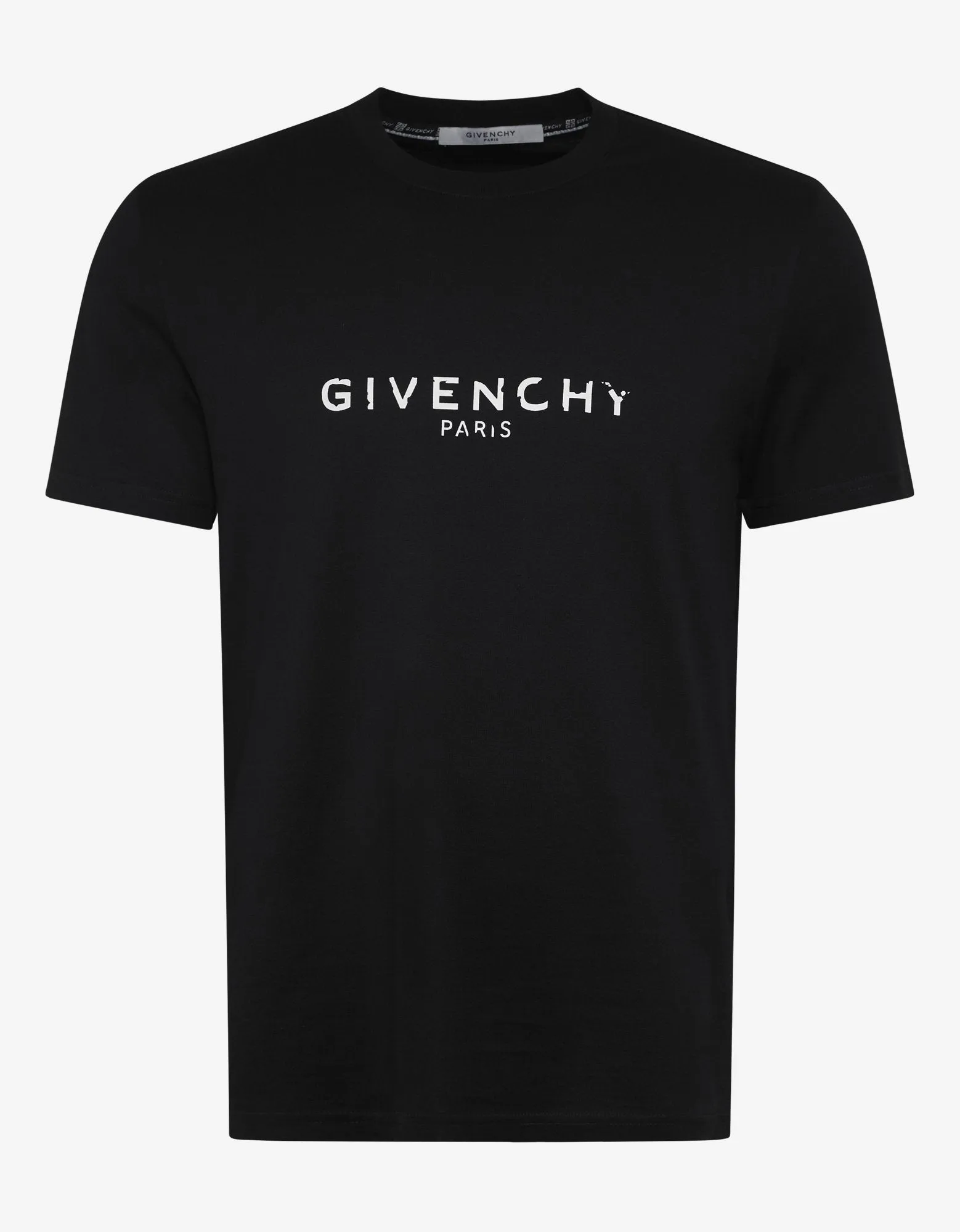 Black Vintage Logo Slim Fit T-Shirt
