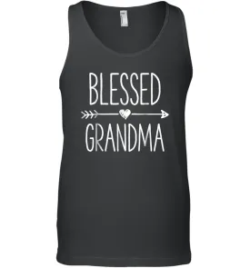 Blessed Grandma T shirt Grandmother Mother Moms Women Gifts Men Cotton Tank Top