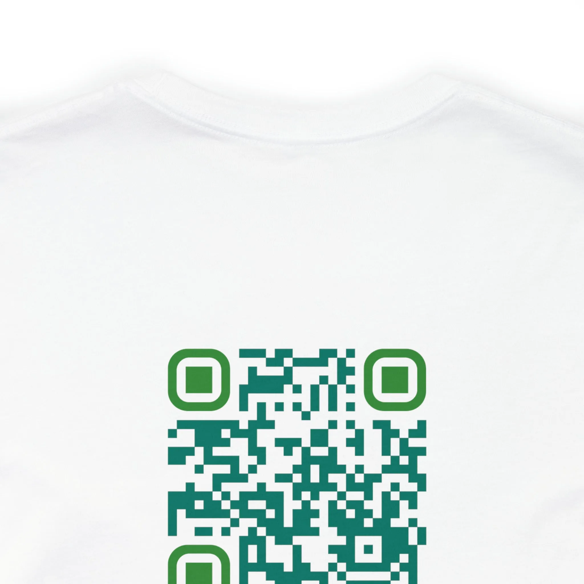 Block Him Unisex Jersey Short Sleeve Tee, QR Code T-shirt, Hidden Message t-shirt, Positive T-shirt, Empowering T-shirt, Uplifting Message T-shirt