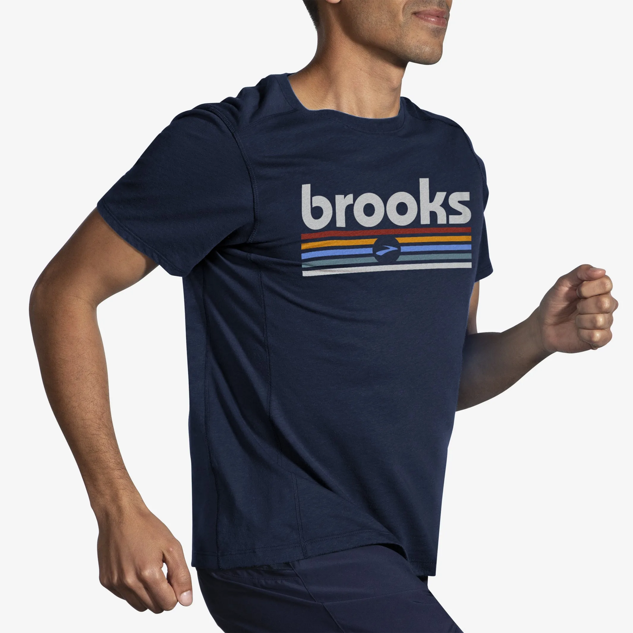 Brooks - Distance Short Sleeve 2.0 - Homme