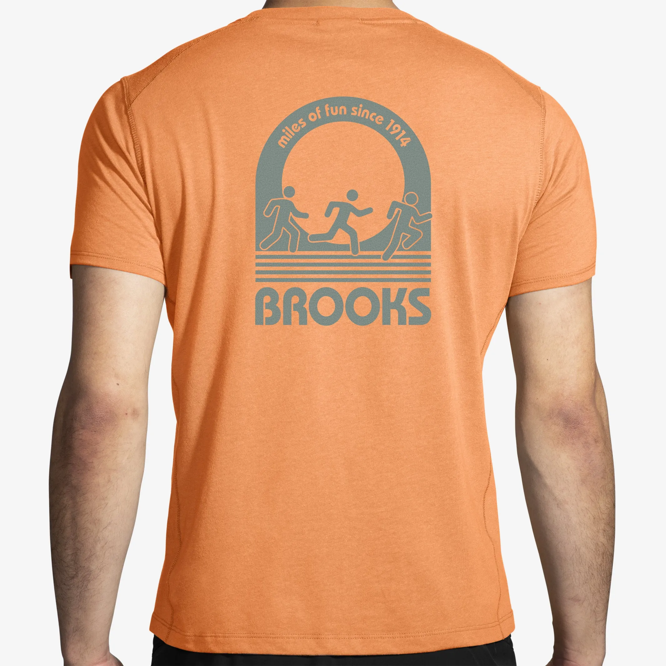 Brooks - Distance Short Sleeve 2.0 - Homme