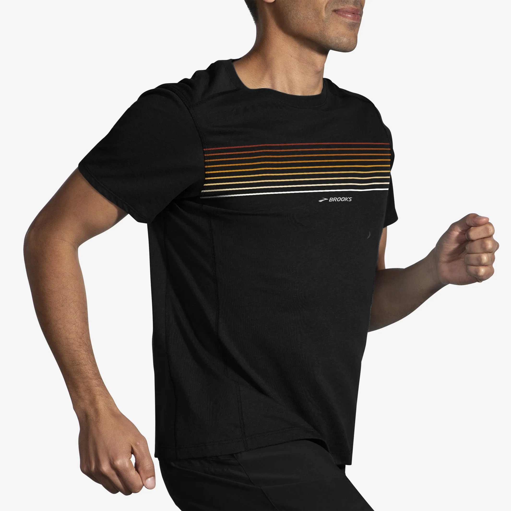 Brooks - Distance Short Sleeve 2.0 - Homme