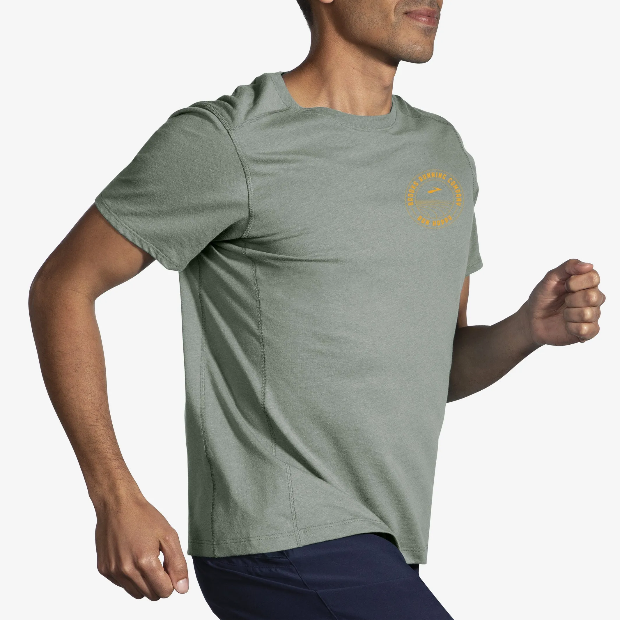 Brooks - Distance Short Sleeve 2.0 - Homme