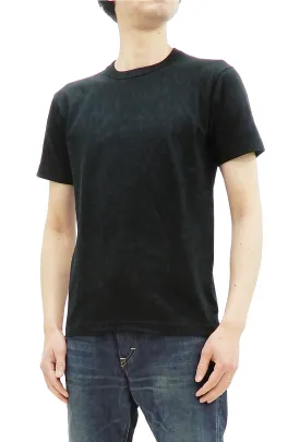 Buzz Rickson T-shirt Men's Plain T shirt Short Sleeve Loopwheel Tee BR78960 119 Black