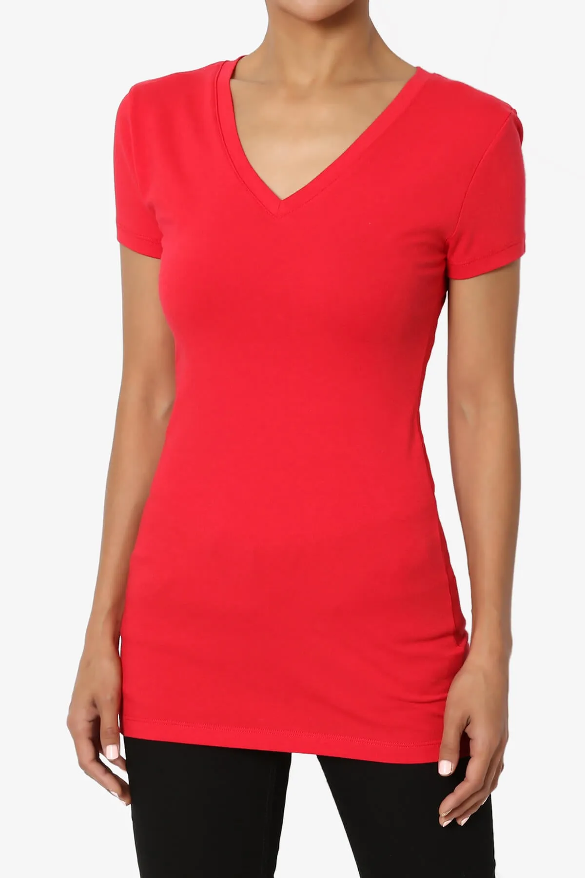 Candela V-Neck Short Sleeve T-Shirts MORE COLORS