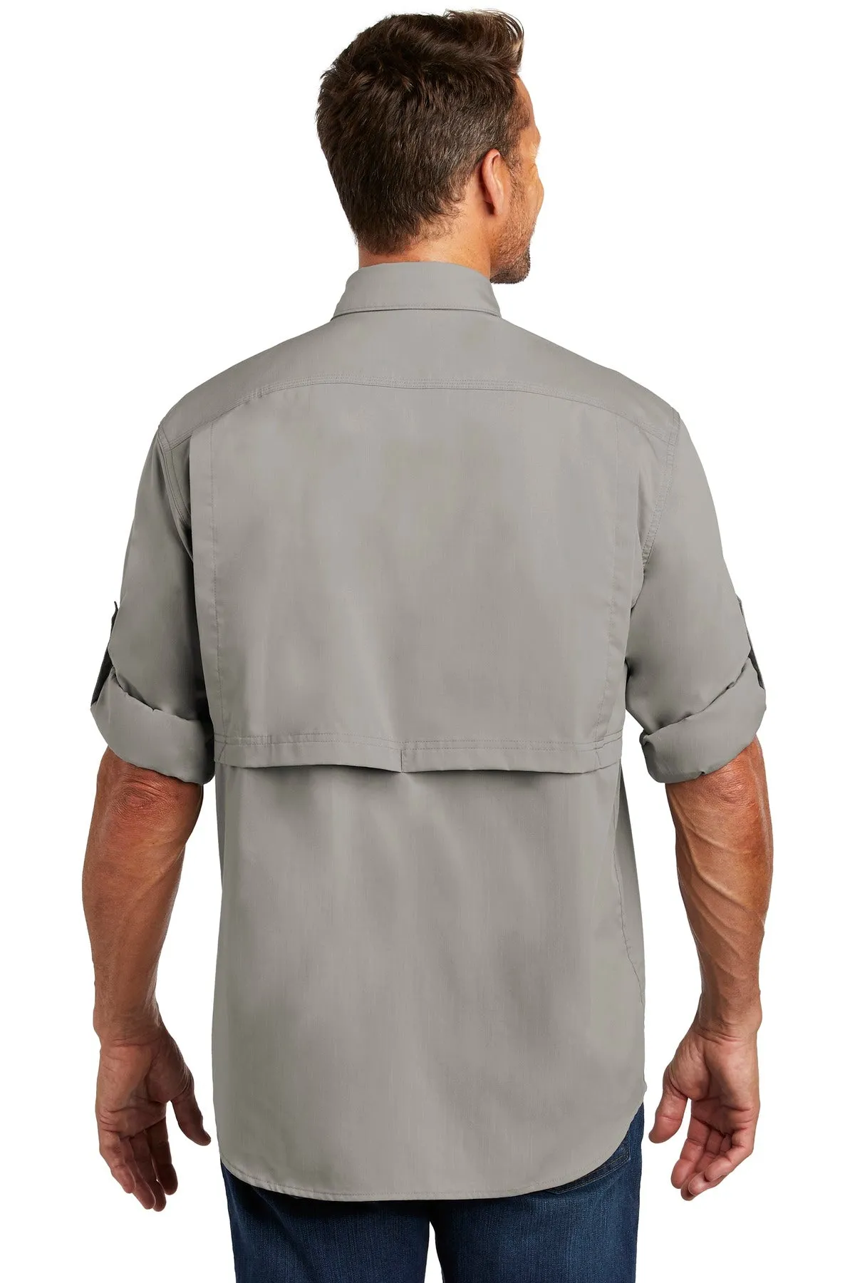 Carhartt Force Ridgefield Solid Long Sleeve Shirt. CT102418