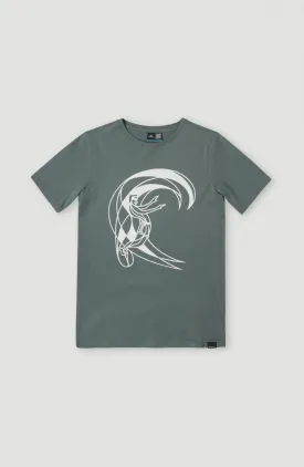 Circle Surfer T-Shirt | Balsam Green