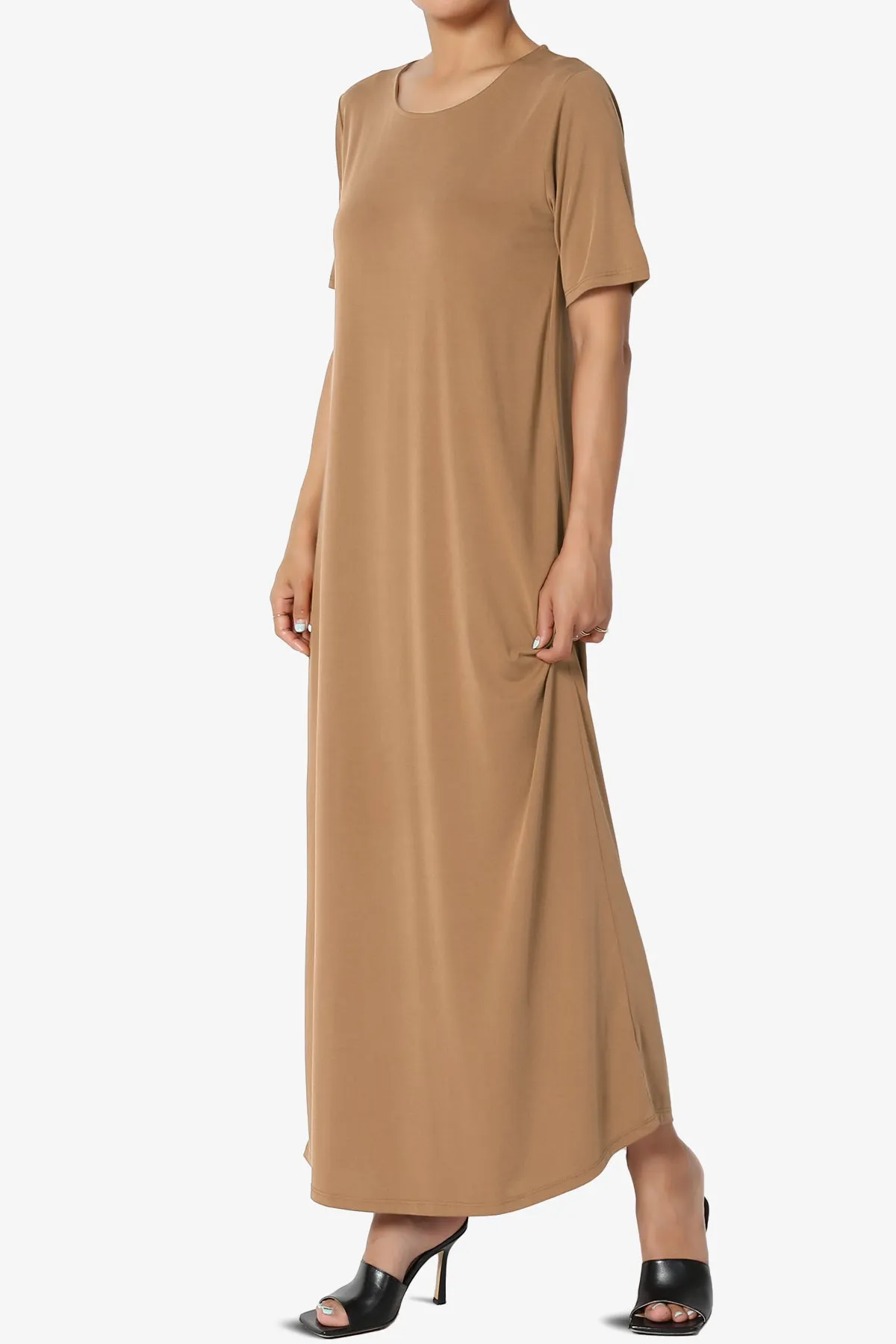 Clearer Modal Maxi T-Shirt Dress PLUS