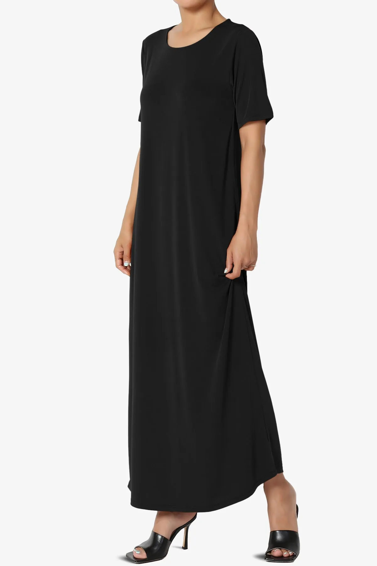 Clearer Modal Maxi T-Shirt Dress PLUS