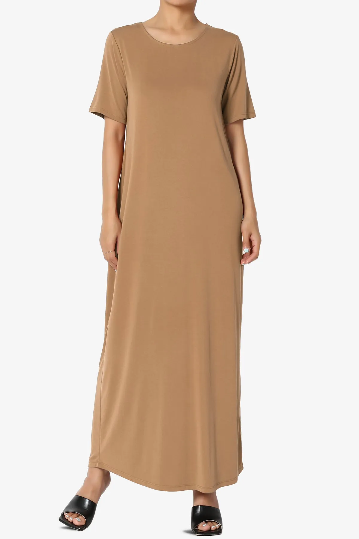 Clearer Modal Maxi T-Shirt Dress PLUS