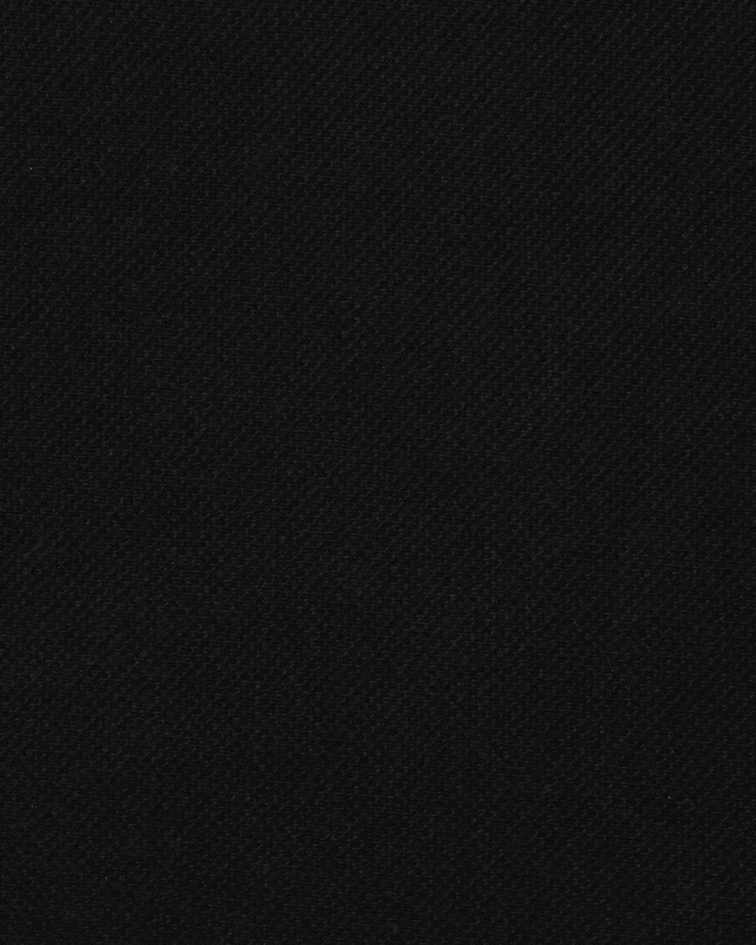 Cotton: Black Polo T-shirt