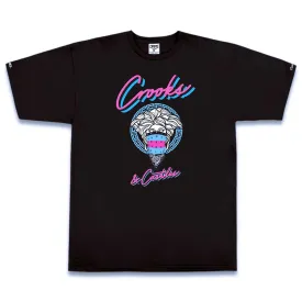 Crooks & Castles Miami Vice Medusa T-shirt Black