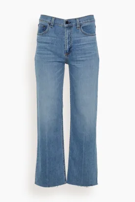 Crop Wide Leg Jean in Keel Over