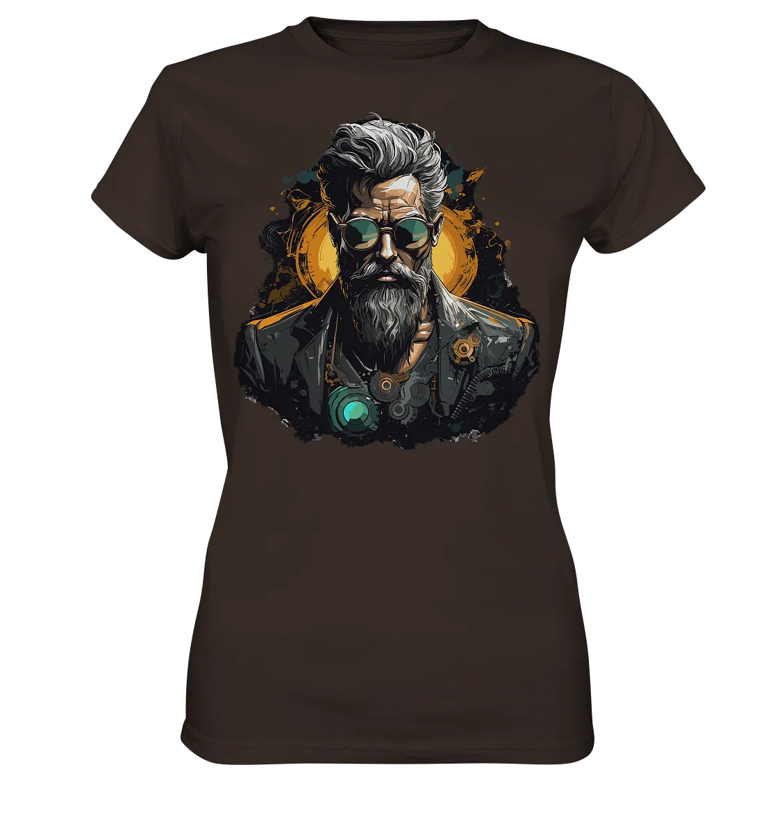 Damen T-Shirt mit Gentleman Motiv „CTO“