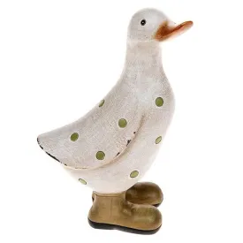 David's Polka Dot Duck Small Green