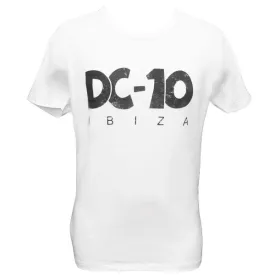 DC10 White Logo T-shirt