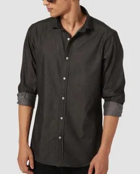 Denim Shirt - Black