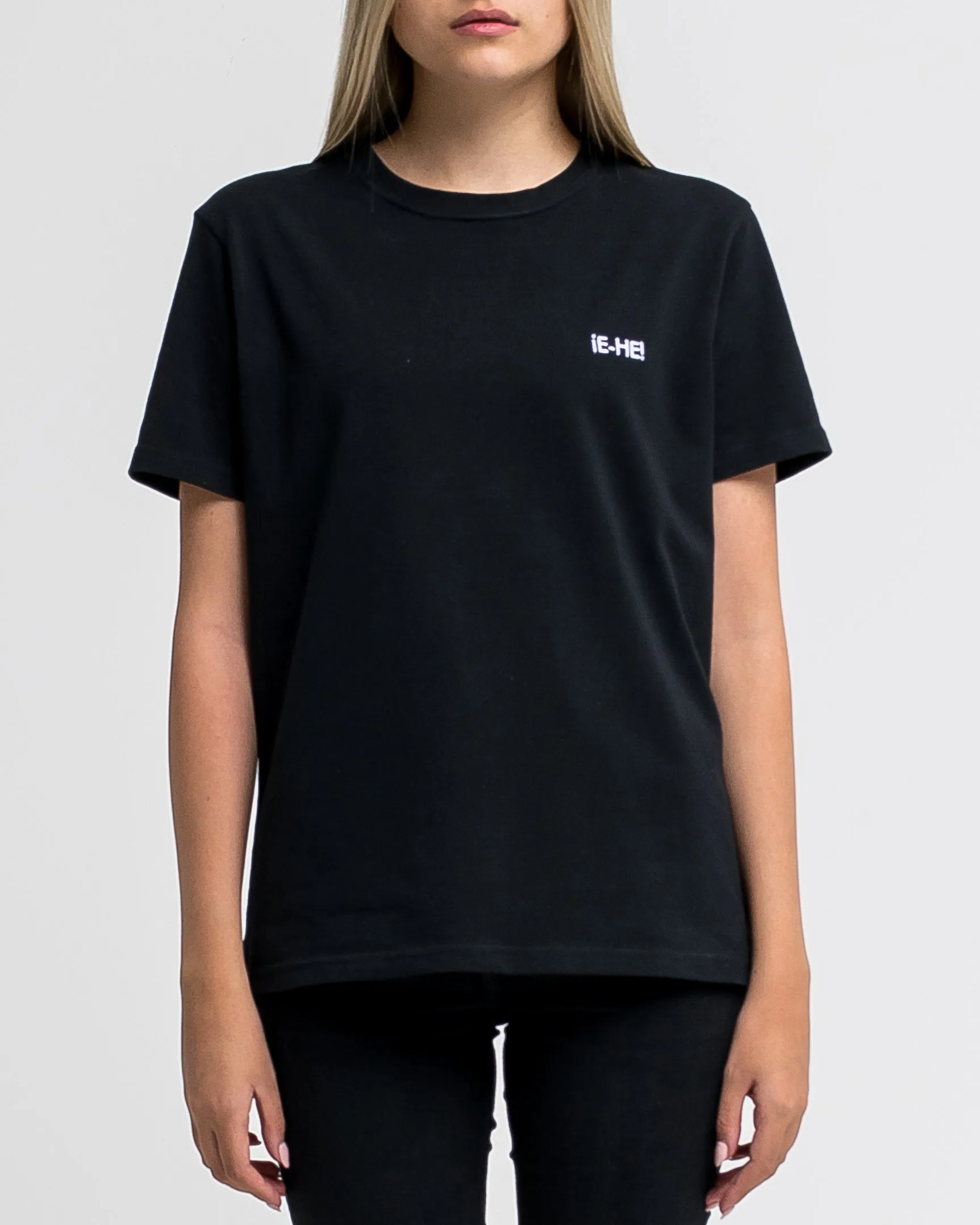 EHE Apparel Embroidered logo T-shirt - Black