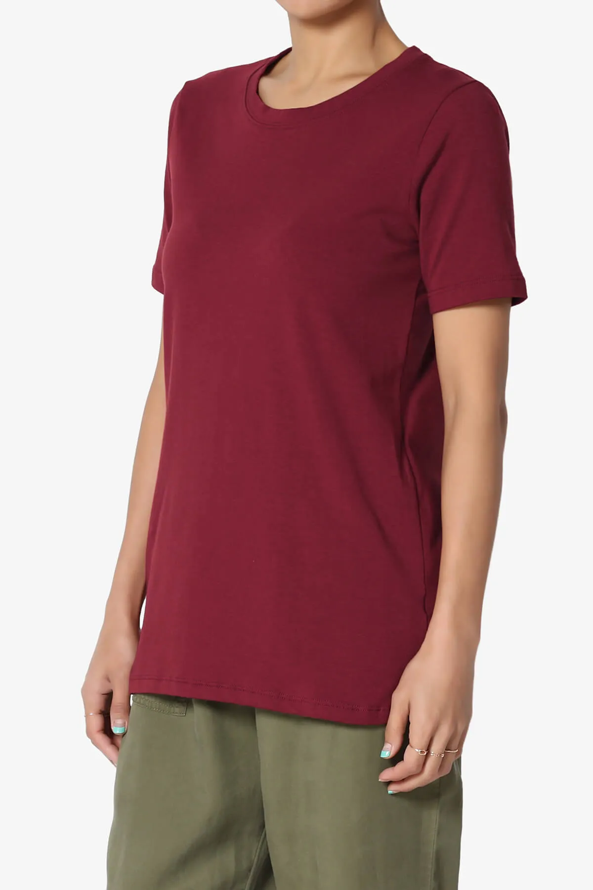 Elora Crew Neck Short Sleeve T-Shirt