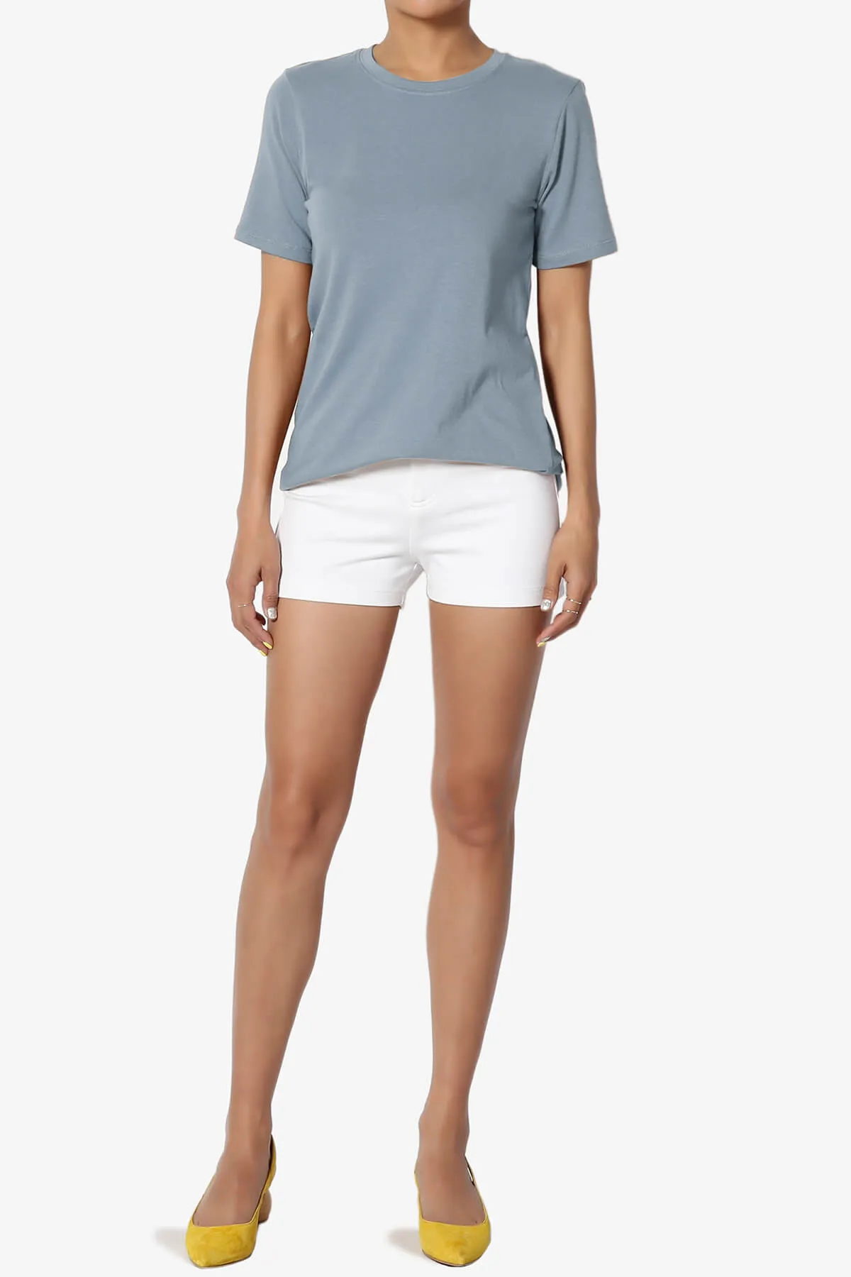 Elora Crew Neck Short Sleeve T-Shirt