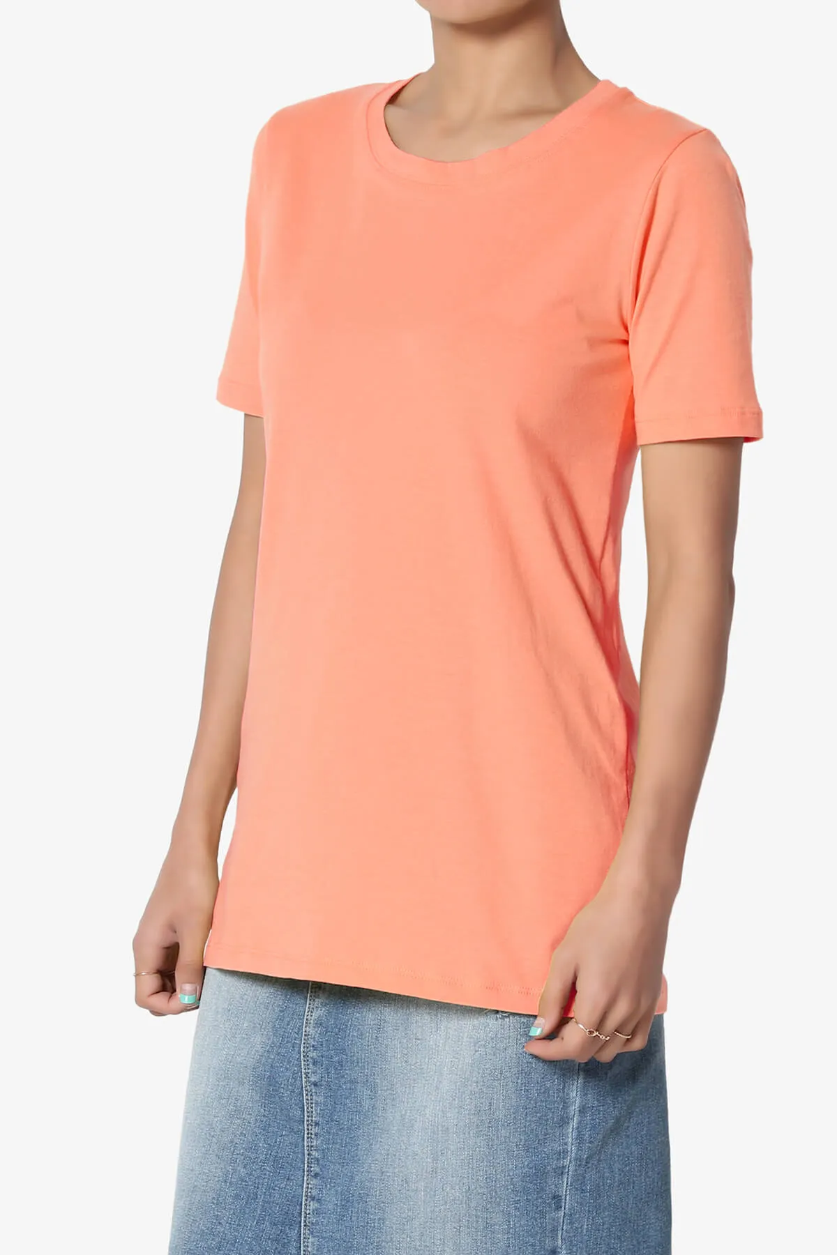 Elora Crew Neck Short Sleeve T-Shirt