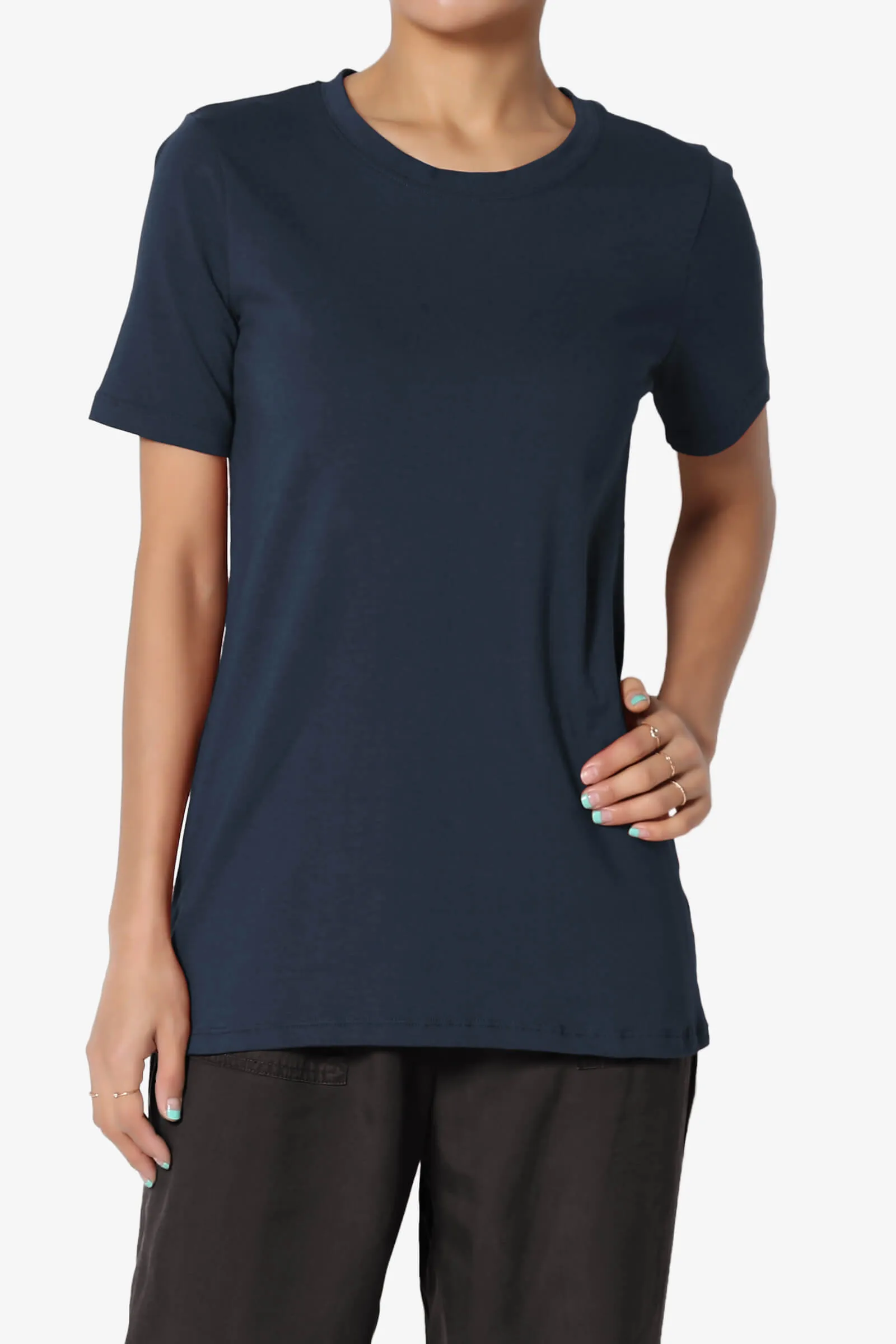 Elora Crew Neck Short Sleeve T-Shirt