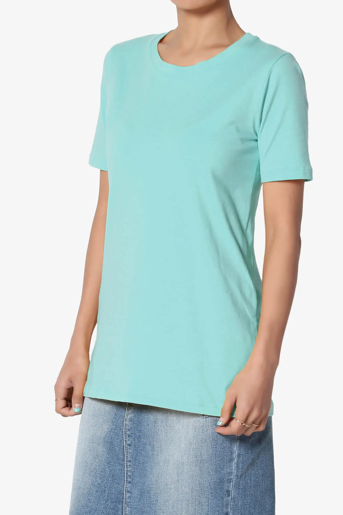 Elora Crew Neck Short Sleeve T-Shirt