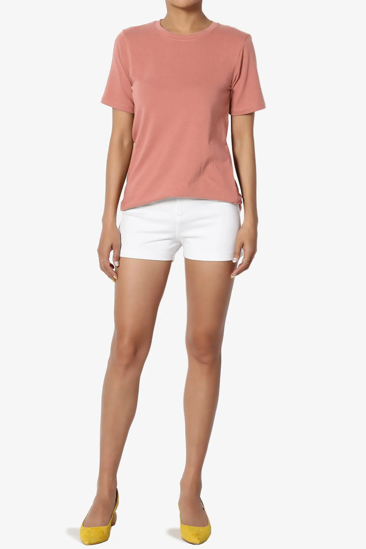 Elora Crew Neck Short Sleeve T-Shirt