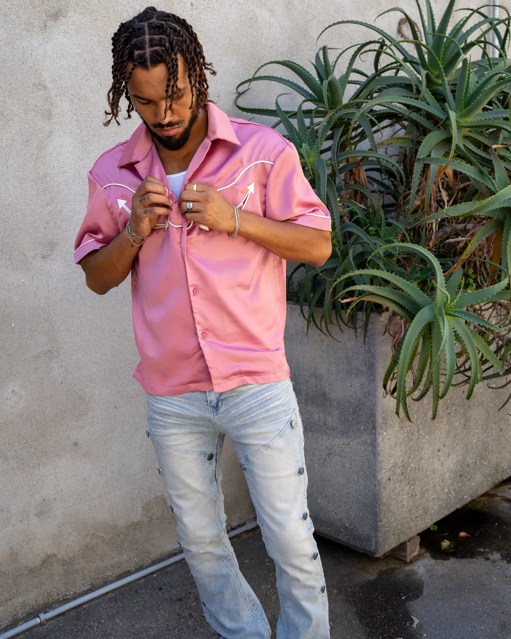 EPTM WESTERN SHIRT - PINK