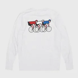 Erstwhile - Long Sleeve T-Shirt | Light Grey