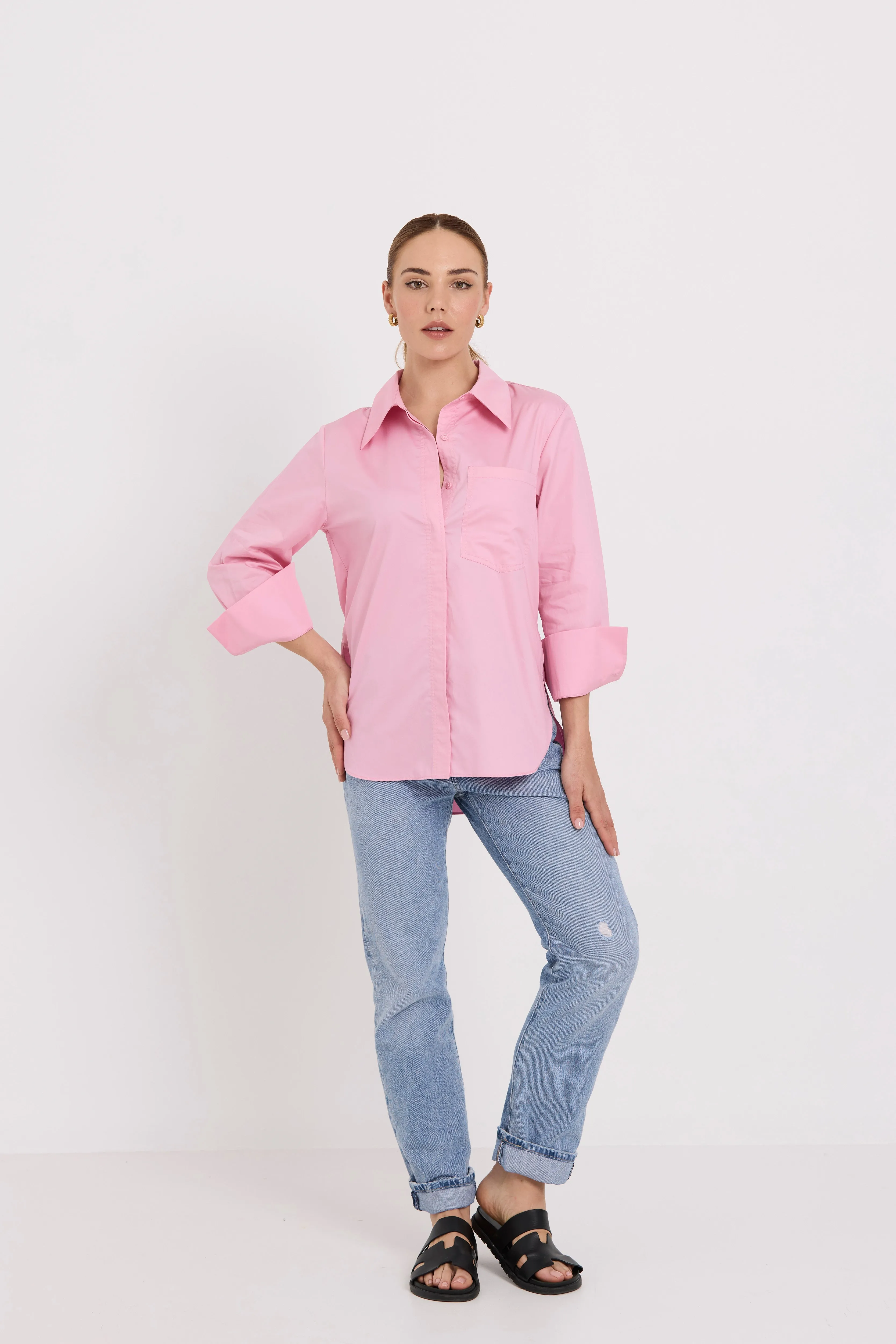 George Shirt | Rose Pink