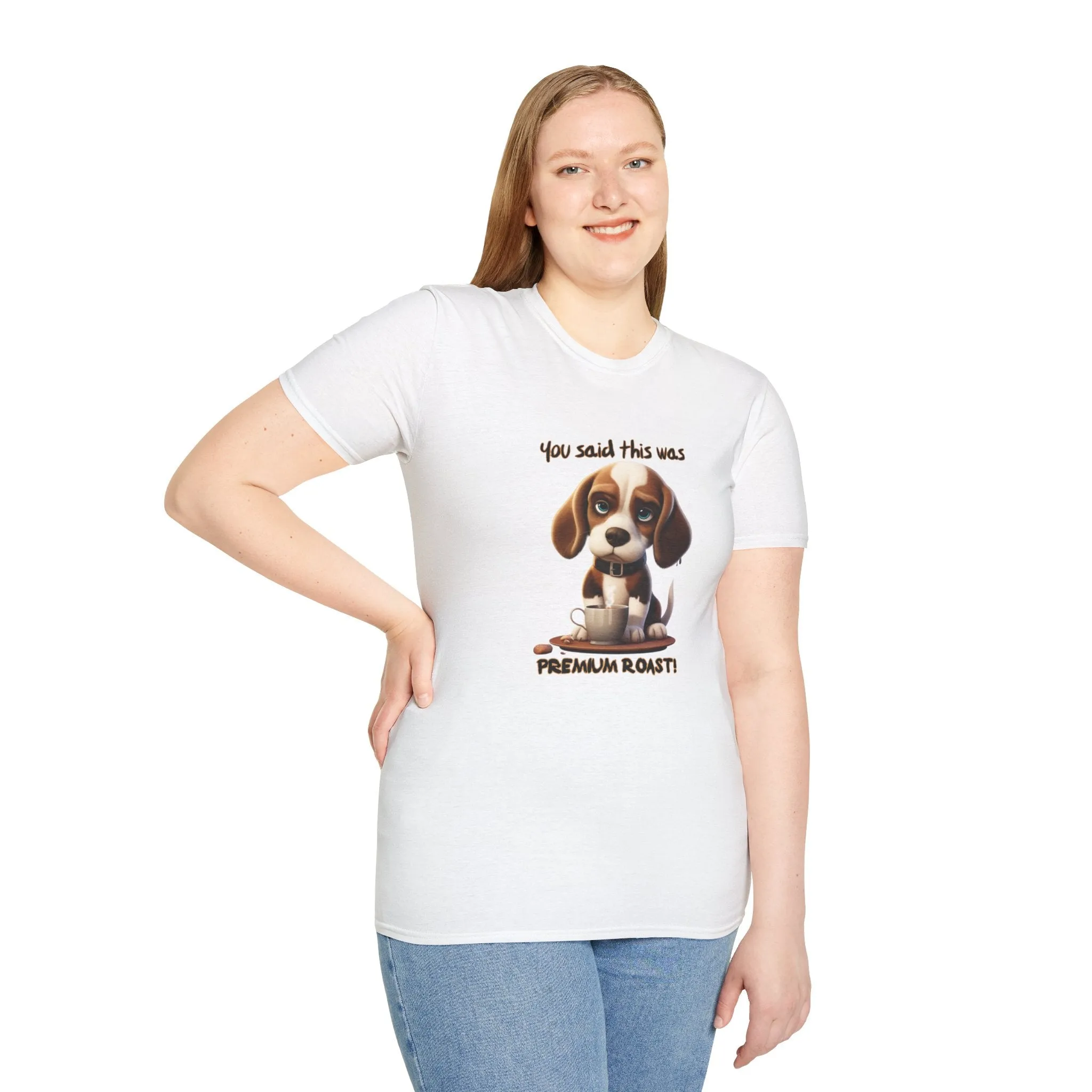 Grumpy Dog Unisex Softstyle T-Shirt