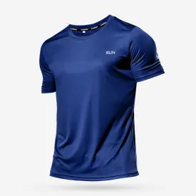 High Quality Polyester Men's Sport T Shirt Quick Dry for Fitness Training Exercise Gym Sport