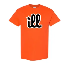 ILL Logo T-Shirt | ILL Logo Orange T-Shirt