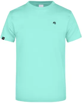 JAN 0002 ― Herren Heavy Komfort T-Shirt - Blau Mint Grün