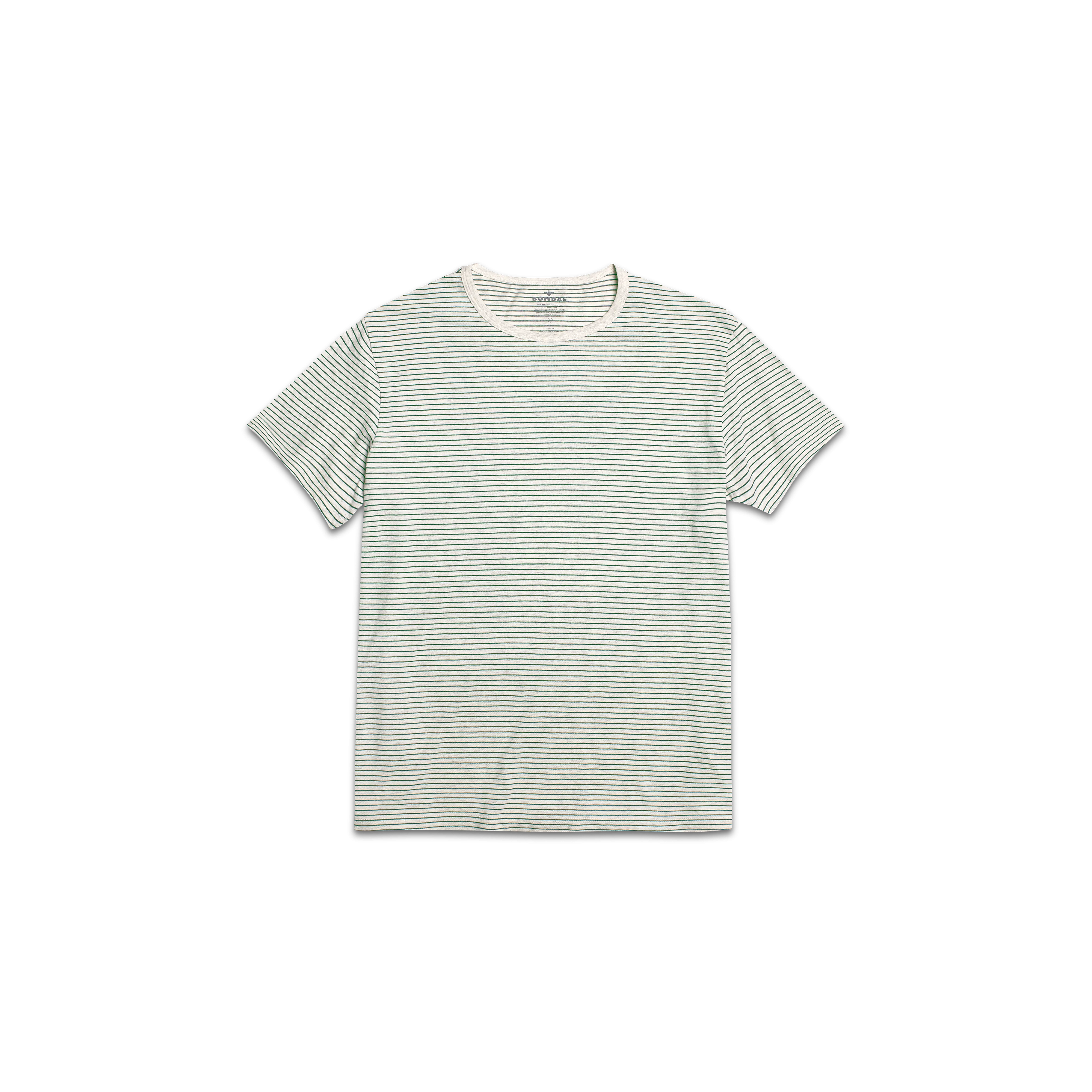 Men's Pima Cotton Striped Crew Neck T-Shirt