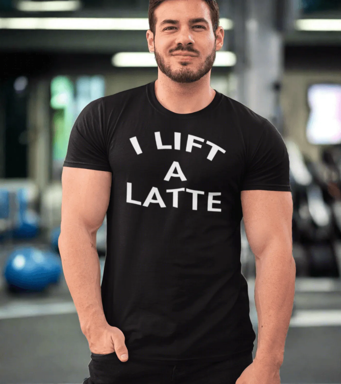 Men's "I Lift A Latte " T-Shirt