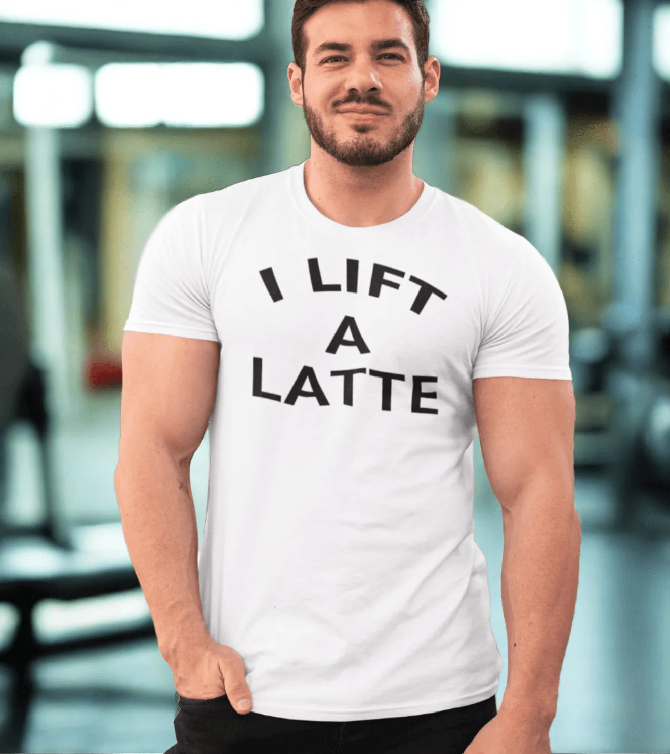 Men's "I Lift A Latte " T-Shirt